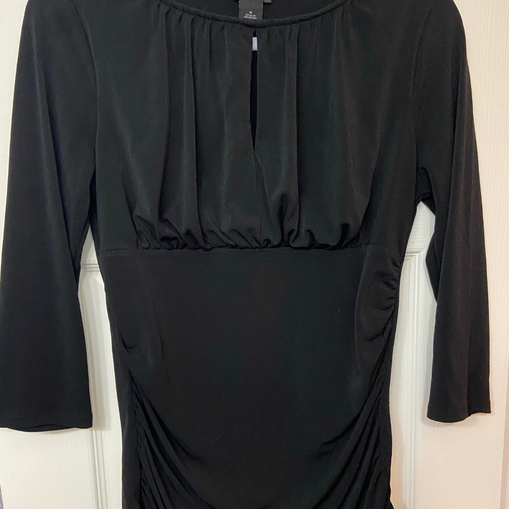 Ann Taylor - Black - Fitted Top